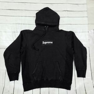 Supreme Box Logo Crewneck Black FW 18 Sweatshirt Small